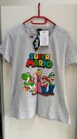 Hellgraues T-Shirt mit Super Mario Print (Gr. XL) Leipzig - Anger-Crottendorf Vorschau