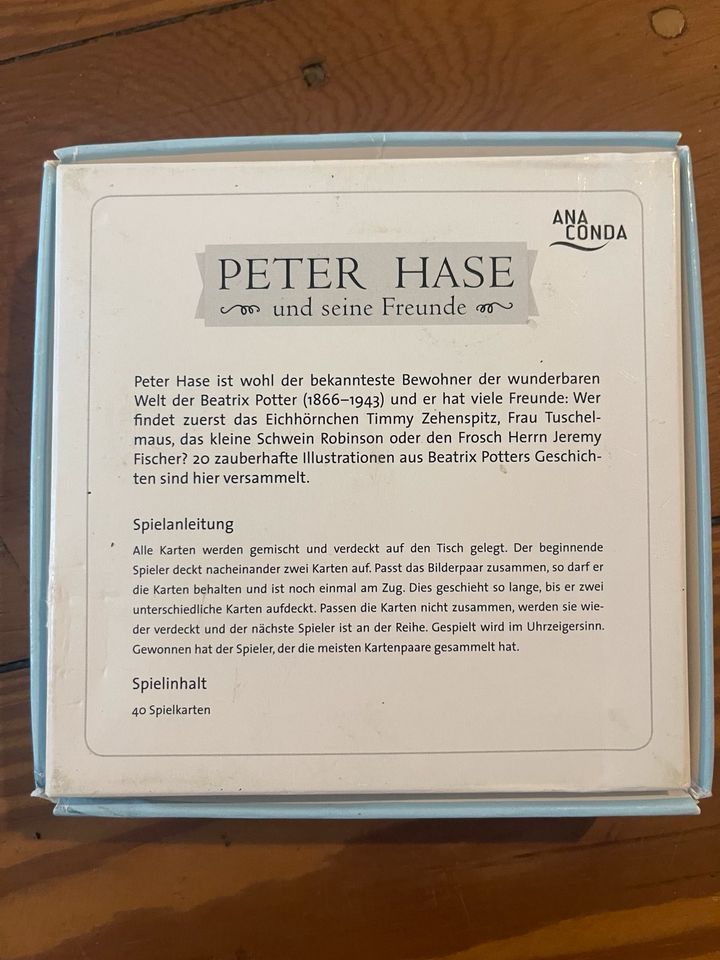 Memory Spiel von Peter Hase in Hamburg