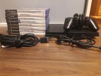 Playstation 2 Slim mit 8 Spielen Niedersachsen - Westoverledingen Vorschau