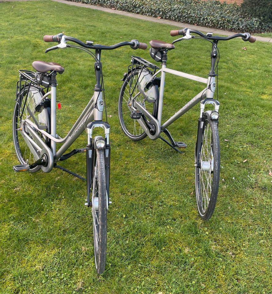 2 Gazelle Paris Fahrräder wie >>NEU<< in Bocholt