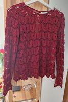Roter Only Pullover mit Strickmuster Bayern - Goldbach Vorschau