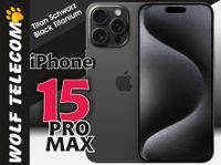 APPLE iPhone 15 Pro Max 256GB Titan Schwarz Black MU773ZD/A Neu Rheinland-Pfalz - Neuwied Vorschau