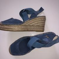 Espadrilles Wedges VIDORRETA Spain, jeansblau, 38, NEU!! Bayern - Feuchtwangen Vorschau