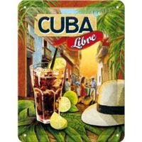 NEU Cuba Libre Blechschild 15 x 20 cm Oppenheim - Köngernheim Vorschau