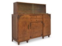 ANTIK! Sideboard mit Vitrine restauriert Art Déco Nussbaum Buffet Anrichte J-0645 Nordrhein-Westfalen - Lüdinghausen Vorschau