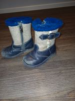 Kotofey Winterstiefel Stiefel Fell Babystiefel Gr. 24 blau grau Sachsen - Striegistal Vorschau