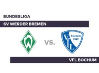 Werder gegen Bochum Karte Niedersachsen - Achim Vorschau