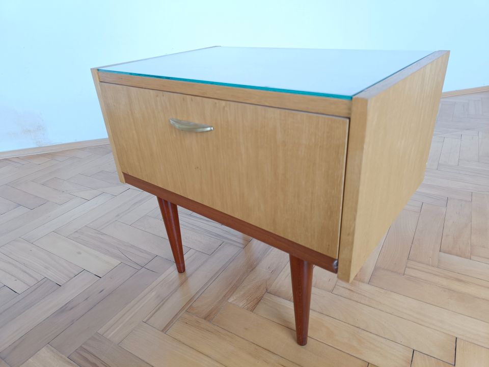 DDR Schrank Kommode Mid Century Vintage Retro Möbel Sideboard alt in Triptis