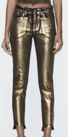 Jeans Gr.36/mit goldener Beschichtung /Gold/ Neu/Zara Mitte - Tiergarten Vorschau