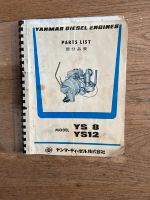 Teileliste Yanmar YS 8 / YS12 Niedersachsen - Lüneburg Vorschau