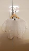 Short T-Shirt für Damen mit Lochstickerei München - Moosach Vorschau
