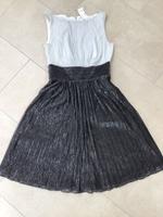 Abiball-/Cocktailkleid Swing, Gr. 36, Anthrazit/silber, neu Essen - Huttrop Vorschau