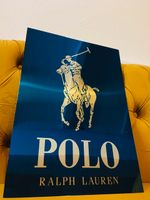 POLO RALPH LAUREN Schild Dekoration Werbung Sign Sachsen-Anhalt - Sülzetal Vorschau