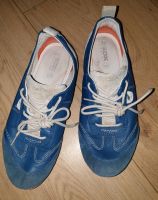 Blaue Echt Leder Schuhe Sneaker von Geox Gr. 37 Dortmund - Marten Vorschau