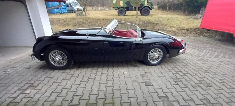 1958 Jaguar XK 150 OTS Roadster mit 210 PS in Hofheim am Taunus