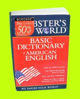 Webster's New World Basic Dictionary of American English München - Au-Haidhausen Vorschau