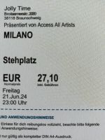 2x Milano Tickets Braunschweig Niedersachsen - Burgwedel Vorschau