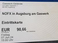 Nofx Ticket in Augsburg am 7.6.2024 München - Schwabing-West Vorschau