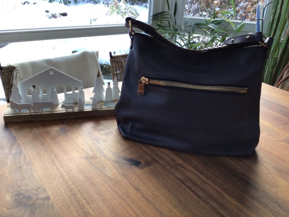 Premium Tasche Handtasche Bogner neuw. Leder goldene Hardware in Leinfelden-Echterdingen