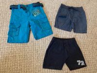 Jungs Hose kurz Sporthose Sommerhose blau schwarz Set Größe 86 Brandenburg - Luckau Vorschau