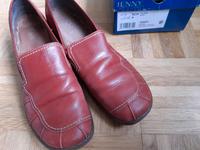 Damenschuhe, rot, Leder Hessen - Oestrich-Winkel Vorschau