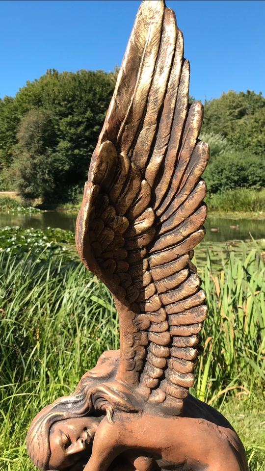 ‼️Engel 73cm Engeln Rachel Grabfigur Elfe Feen Angel Steinfigur‼️ in Hamburg