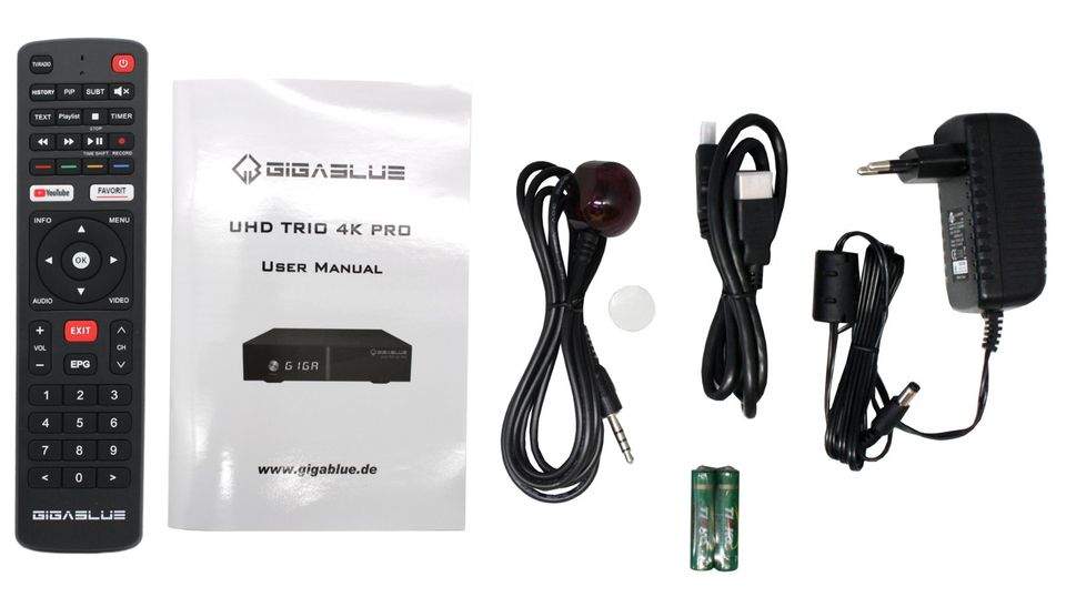 GigaBlue UHD Trio 4K PRO Linux Sat- & Kabel-Receiver 1200Mbit in Herne