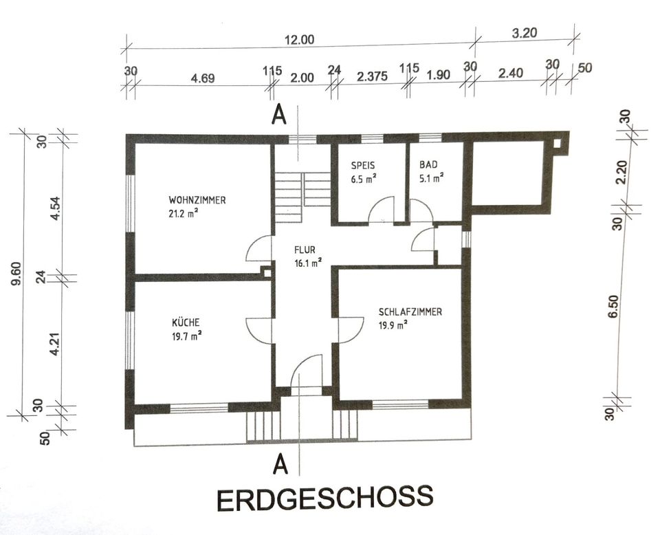 2 Familienhaus als Entwicklungsprojekt  mit genehmigten Umbauplan in ein  Mehrfamilienhaus mit 4 Wohneinheiten in 85084 Langenbruck in Reichertshofen