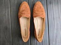 "Tamaris"- Echtleder-Wildleder-Ballerina, Gr. 40, cognac, NEU Sachsen - Freital Vorschau