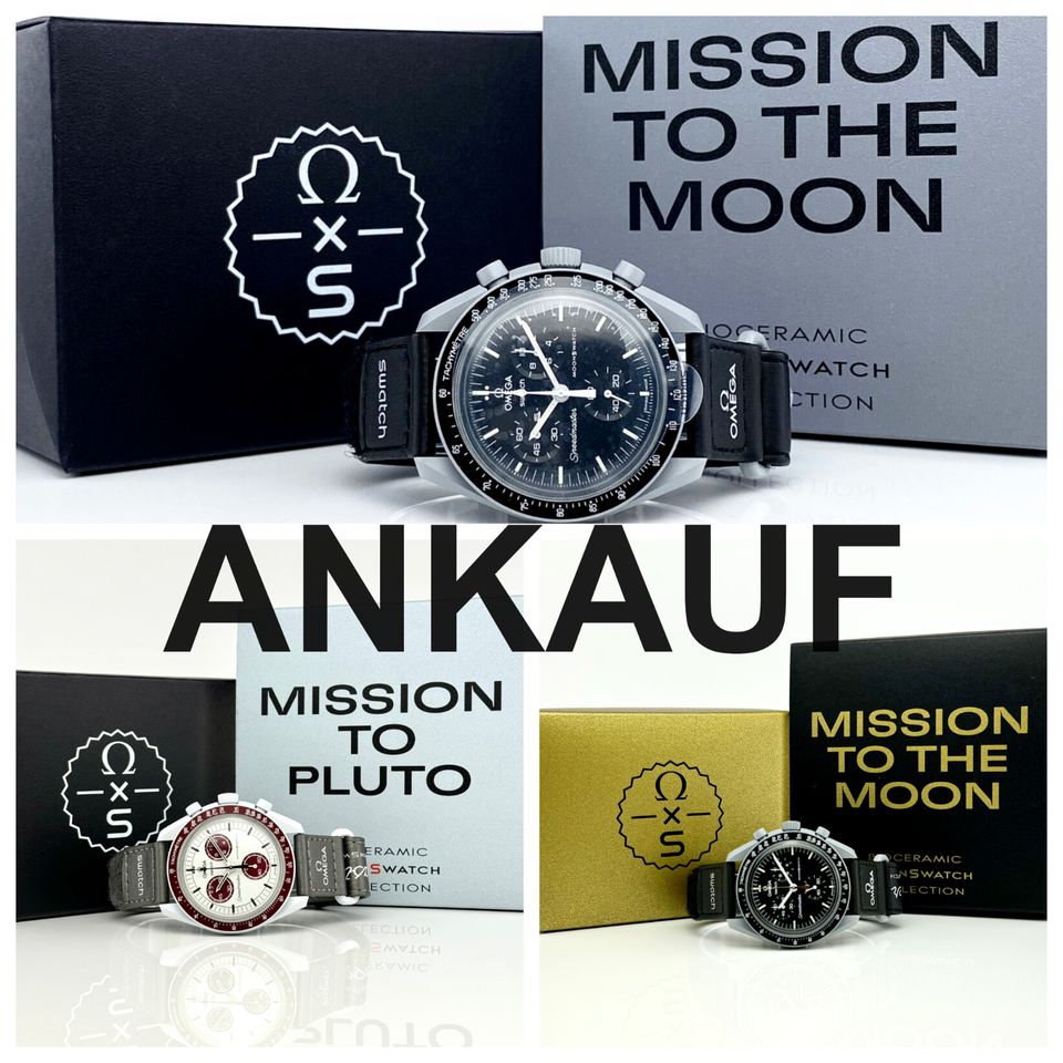 ANKAUF | Omega MoonSwatch Mission to Moon Mercury Pluto Uranus in Bremen