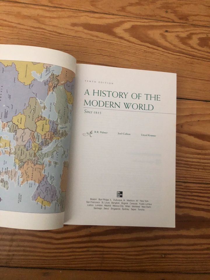 A history of the Modern World Palmer Colton Kramer Fachliteratur in Hamburg