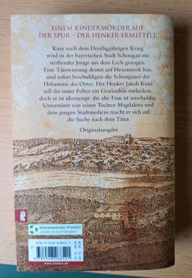 Die Henkerstochter Buch, Versand 2,55 € in Böblingen