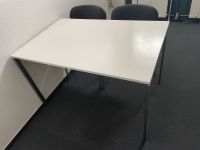Kleiner Tisch Arbeitszimmer Büro weiß Chrom Baden-Württemberg - Freiburg im Breisgau Vorschau