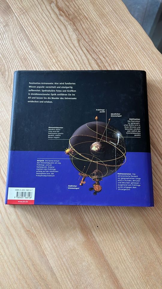 Buch Wissen neu erleben Astronomie, 5€ und 4,79€Versand in Oedheim