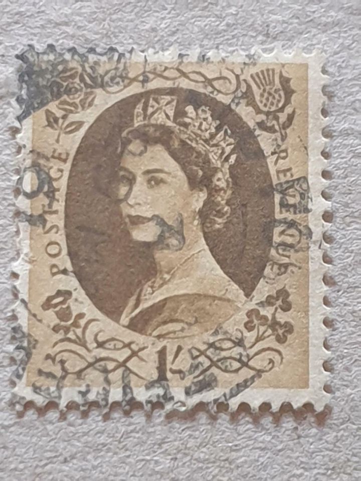 Kl.Sammlung Postage Revenue Königin Elisabeth in Bielefeld