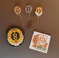 IVV Wanderabzeichen Orden 2 x Patch/ Aufnäher & 4 x Pin/ Ansteckn Hessen - Hohenstein Vorschau