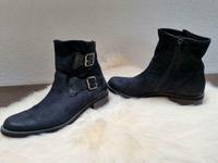 Leder Stiefeletten PAUL GREEN schwarz Gr. 7 Stiefel Nubukleder Bayern - Schweinfurt Vorschau