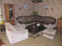Sofa (Rundecke mit Sessel und Sitzhocker), gebraucht Niedersachsen - Neu Wulmstorf Vorschau