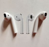 Apple AirPods 2 mit Case links defekt Frankfurt am Main - Bockenheim Vorschau