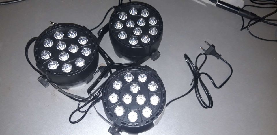 3x DMX Par lights | Scheinwerfer | Bühnenbeleuchtung in Bremen