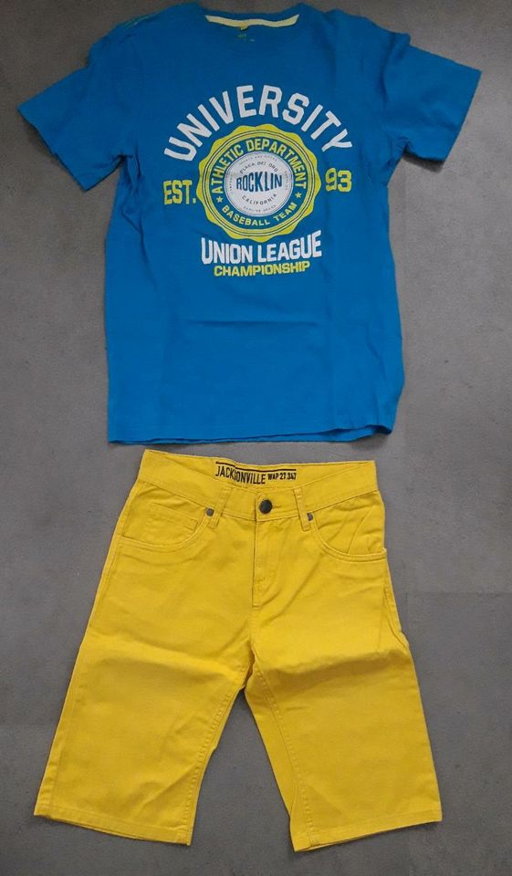 T-Shirt und Shorts Größe 158 neu in Aerzen