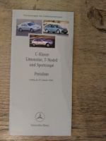 Mercedes C Klasse W 203  Preisliste Sonderausstattungen 2001 Nordrhein-Westfalen - Gevelsberg Vorschau