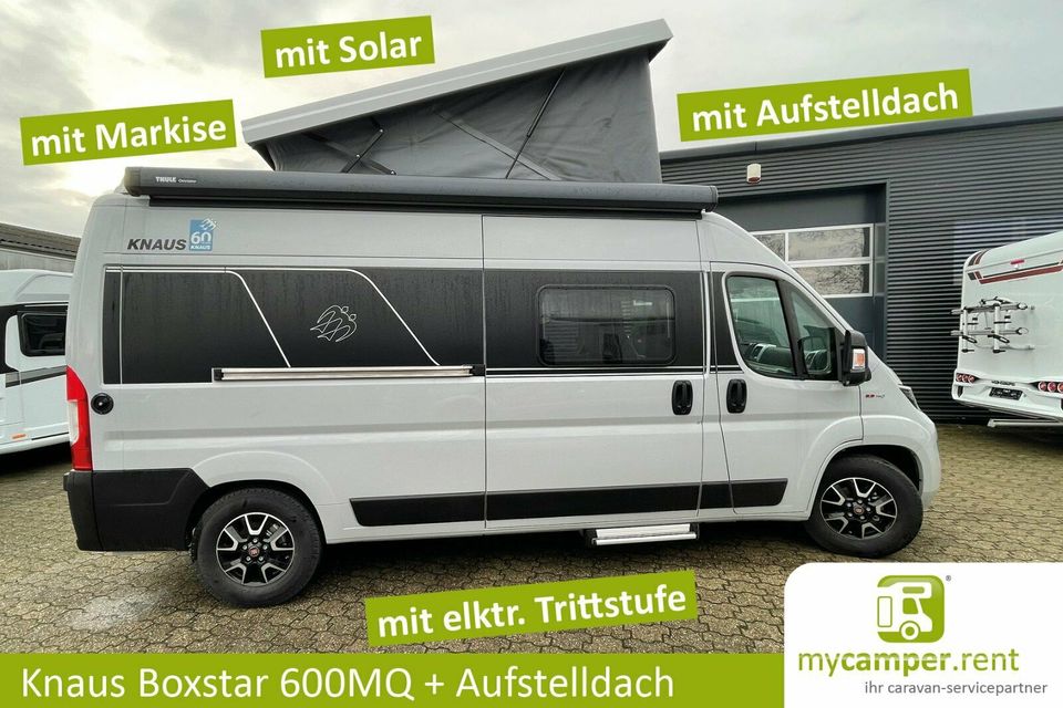 2024 Deluxe Familien Kastenwagen mit Aufstelldach mieten - Weinsberg CaraBus 600MQ Automatik Solar Autark 150L Kühlschrank mit AHK Anhängerkupplung Fahrradträger in Kerken