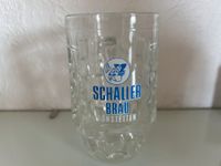Bierkrug aus Glas Schaller Bräu Bonstetten Bayern - Welden Vorschau