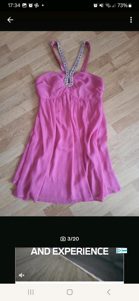 Neu Cocktailkleid Partykleid, 40,M 38 bonprix Strass Chiffon in Reutlingen