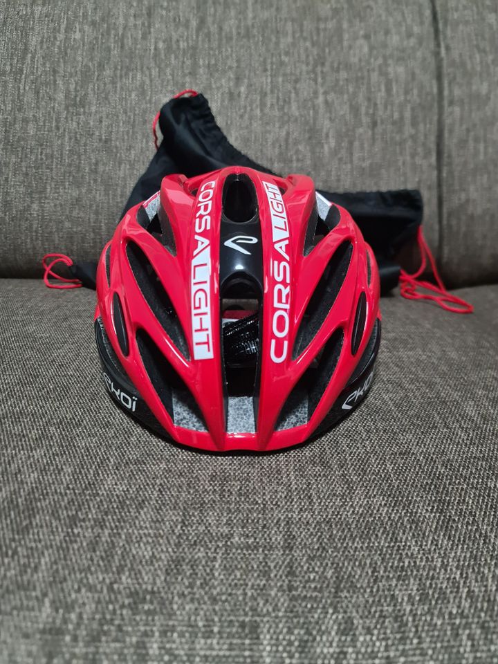 Rennrad Helm Ekoi Corsa Light Rot 2023 Gr. S/M NEU in Leipzig