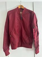 Alpha Industries Jacke Bomberjacke Fliegerjacke burgundy rot Berlin - Schöneberg Vorschau