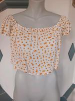 T-Shirt Forever 21 Gr. S Blumen Schulterfrei Bayern - Pfaffenhofen a.d. Ilm Vorschau