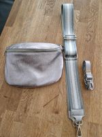 Bauchtasche aus Leder, silber Baden-Württemberg - Freudenstadt Vorschau