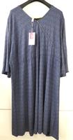 Sheego Damen Sommer Kleid Gr. 58 Jerseykleid 1/4-Arm Viskose Hessen - Biedenkopf Vorschau